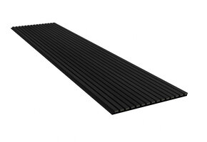 Akupanel | Akoestische Wandpanelen Zwart Eiken