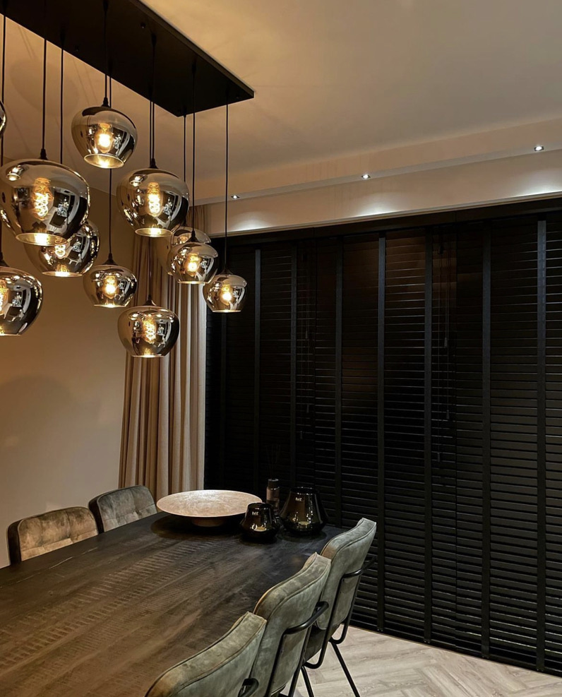 Hanglamp Apples Smoke glas  12 lichts