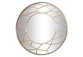 Design spiegel Lima Rond - Goud - Ø 76 cm