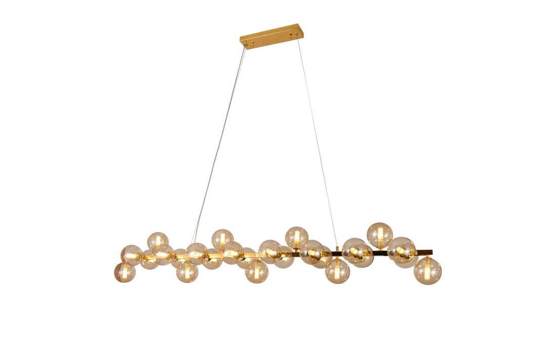 Design hanglamp Eve II Goud | Eric Kuster stijl | 150 cm