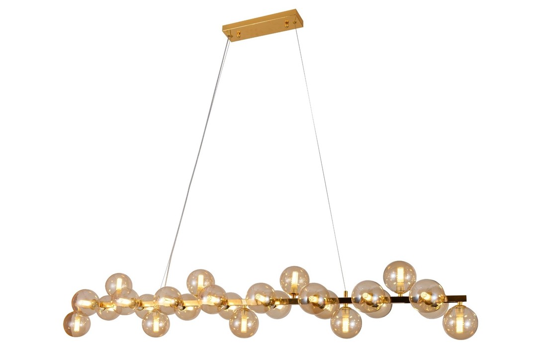 Design hanglamp Eve II Goud | Eric Kuster stijl | 150 cm