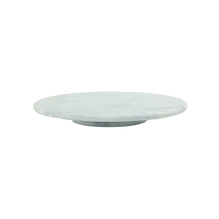 Marmeren draaiplateau | Wit - Ø 30 cm