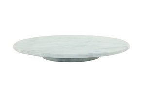 Marmeren draaiplateau | Wit - Ø 30 cm