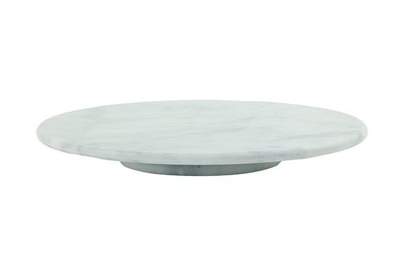 Marmeren draaiplateau | Wit - Ø 30 cm