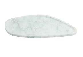 Marmeren serveerschaal | Wit - 1701