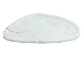 Marmeren serveerschaal | Wit - 1703