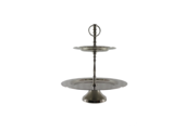 Etagère Agadir | 2-laags - Zilver