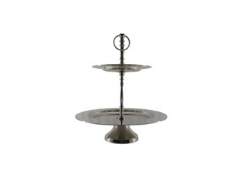 Etagère Agadir | 2-laags - Zilver