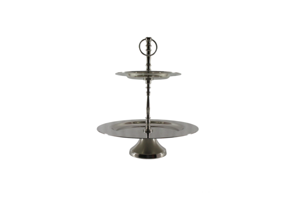 Etagère Agadir | 2-laags - Zilver