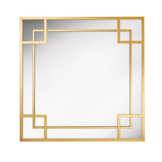 Spiegel Marie | Goud - 100 x 100 cm