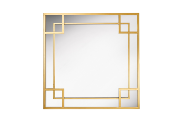 Spiegel Marie | Goud - 100 x 100 cm