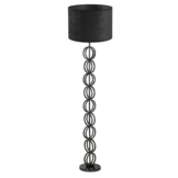 Vloerlamp Rings - incl. lampenkap | Black