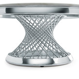 Salontafel Bentey rond 100 Ø - Zilver