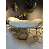 Salontafel Bentey rond 100 Ø - Zilver