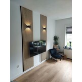 Akupanel | Akoestische Wandpanelen Licht Eiken | 280 x 60 cm