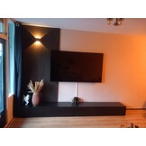 Akupanel | Akoestische Wandpanelen  Donker Eiken