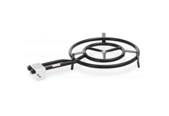 Teffo Gasstel / Gaspit - 2 kranen - 40 cm