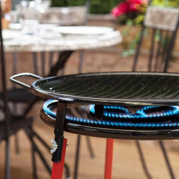 Teffo Gasstel / Gaspit - 2 kranen - 40 cm