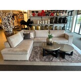 Hoekbank Montreal - Taupe Velvet