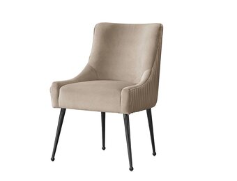 Eetkamerstoel Arona - Taupe / Zwart