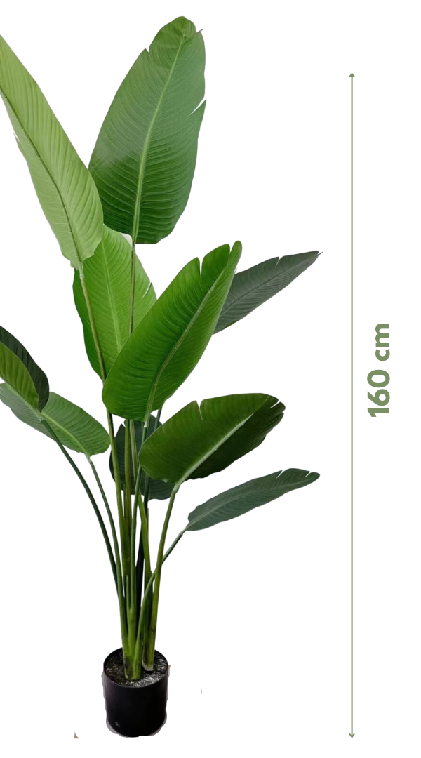 Kunst Bananenplant 160 cm
