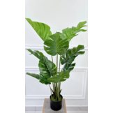 Groene Monstera/gatenplant kunstplant 120 cm