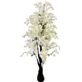 Kunst bloesemboom 200 cm - Wit/Geel - XXL - Mega groot