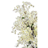 Kunst bloesemboom 200 cm - Wit/Geel - XXL - Mega groot