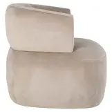 Salerno Fauteuil - Taupe (Quartz 903)