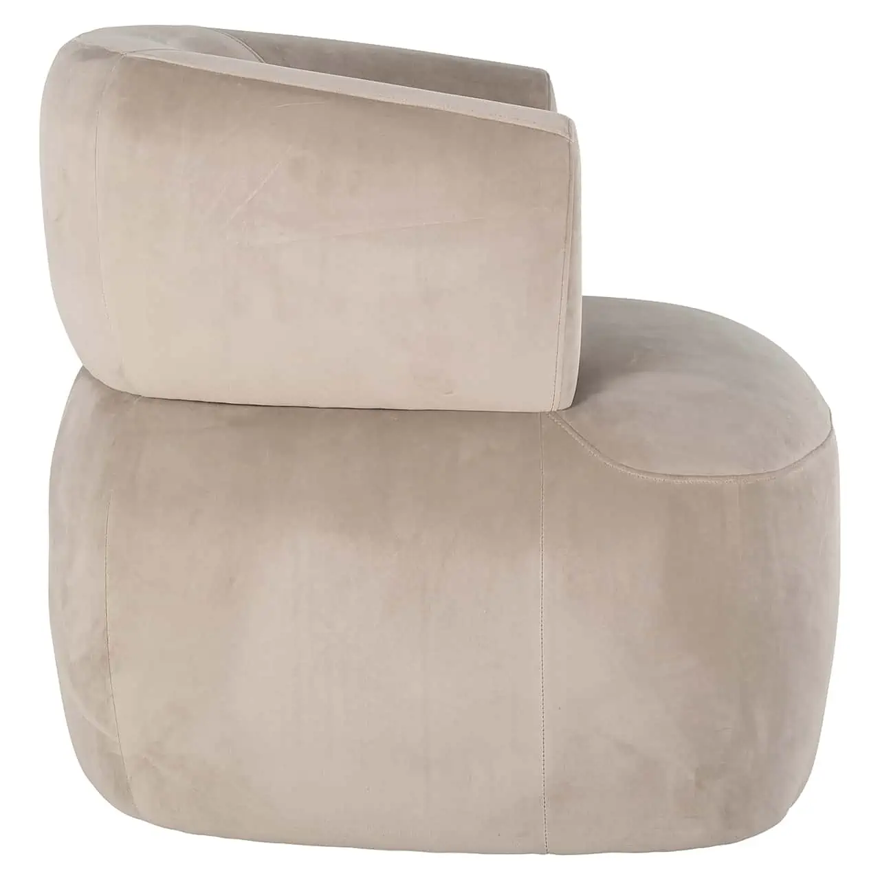 Salerno Fauteuil - Taupe (Quartz 903)