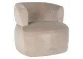 Salerno Fauteuil - Taupe (Quartz 903)
