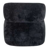 Salerno Fauteuil - Zwart (Bergen 809)