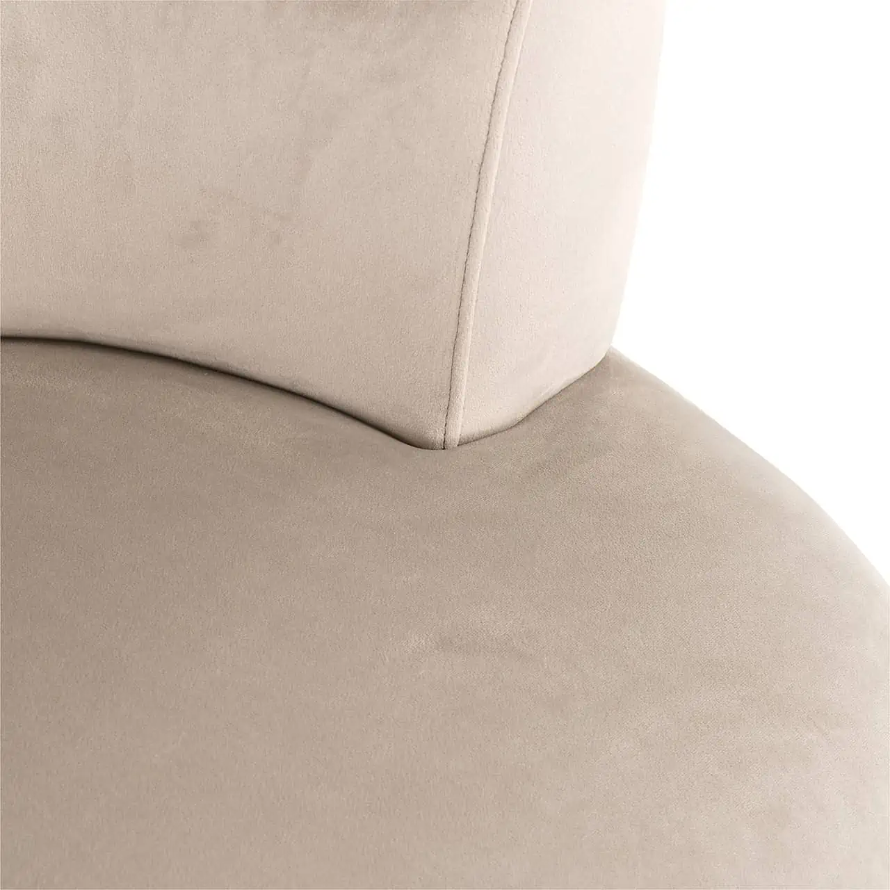 Salerno Fauteuil - Taupe (Quartz 903)
