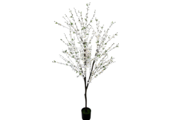 Kunst bloesemboom Merel  180  cm - Wit