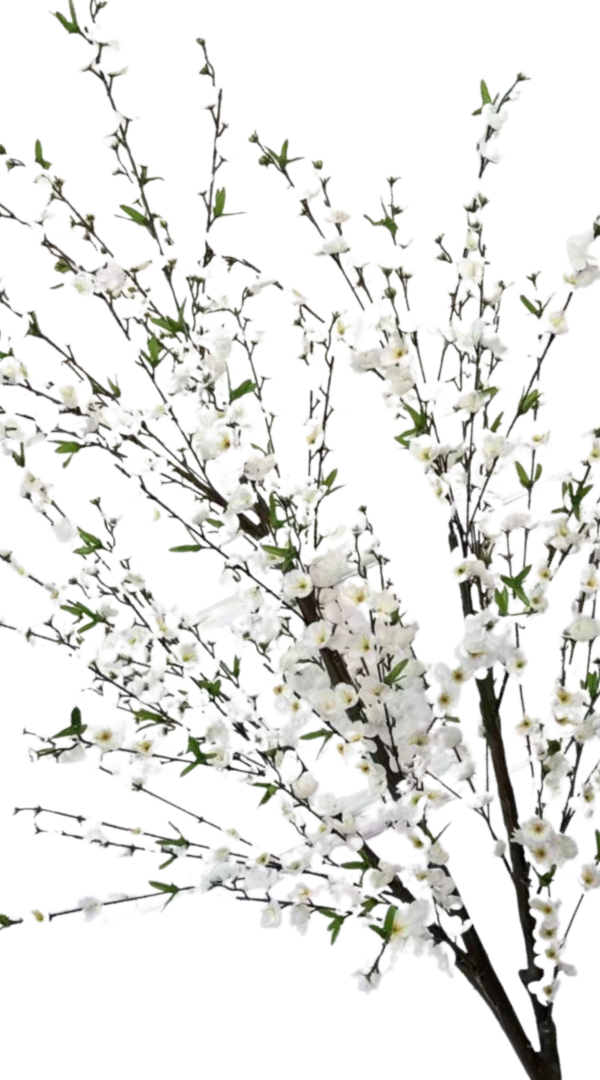 Kunst bloesemboom Merel 180 cm - Wit