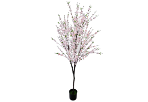 Kunst bloesemboom Merel  180  cm - Lichtroze