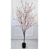 Kunst bloesemboom Merel  180  cm - Lichtroze
