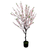 Kunst bloesemboom Merel 125  cm - lichtroze