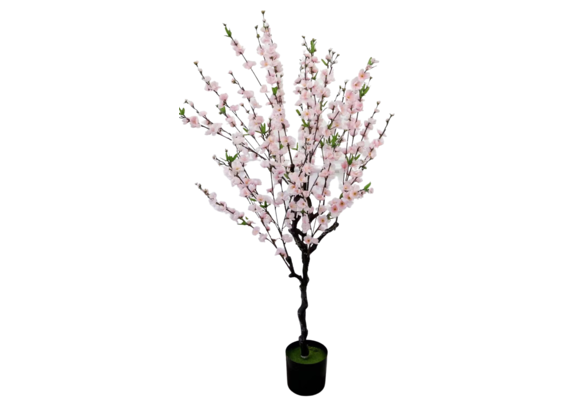 Kunst bloesemboom Merel 125  cm - lichtroze