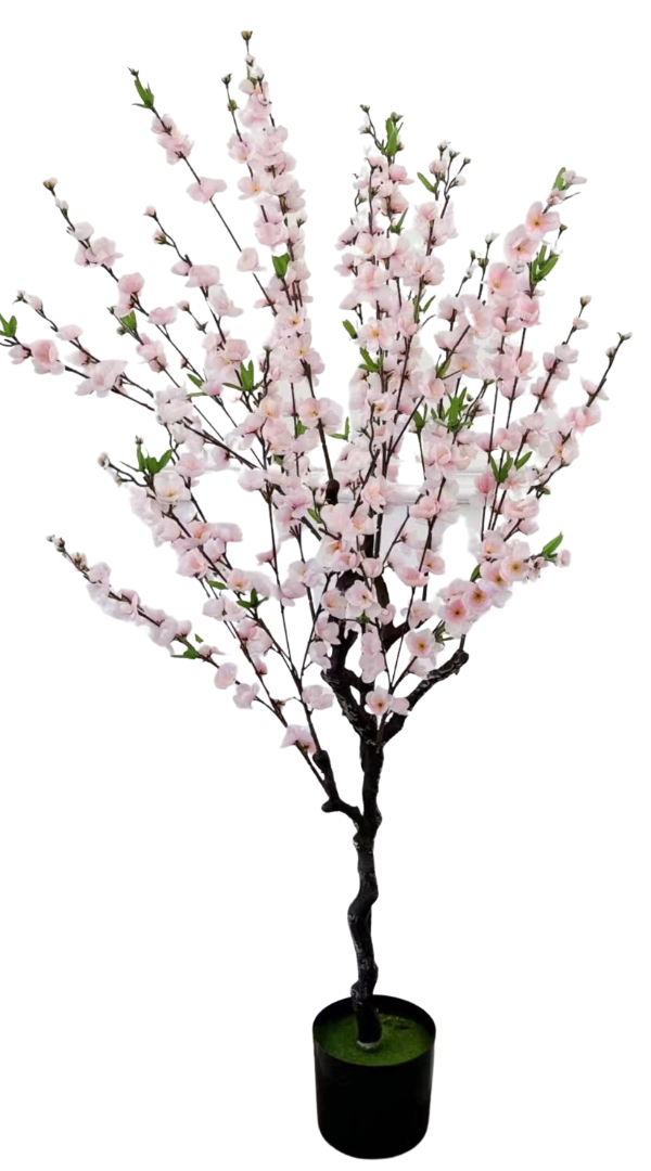 Kunst bloesemboom Merel 125  cm - lichtroze