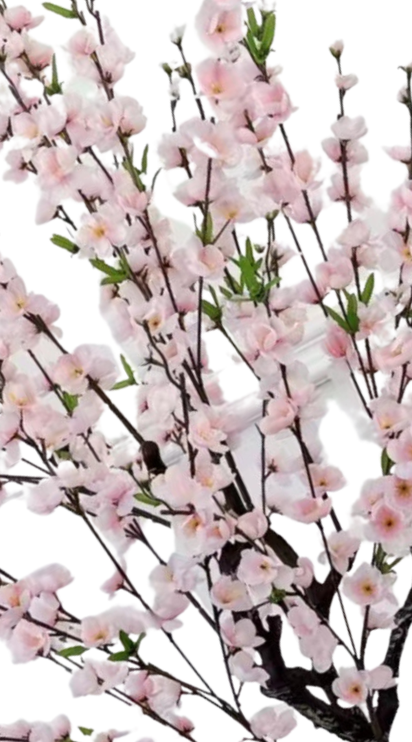 Kunst bloesemboom Merel 125  cm - lichtroze