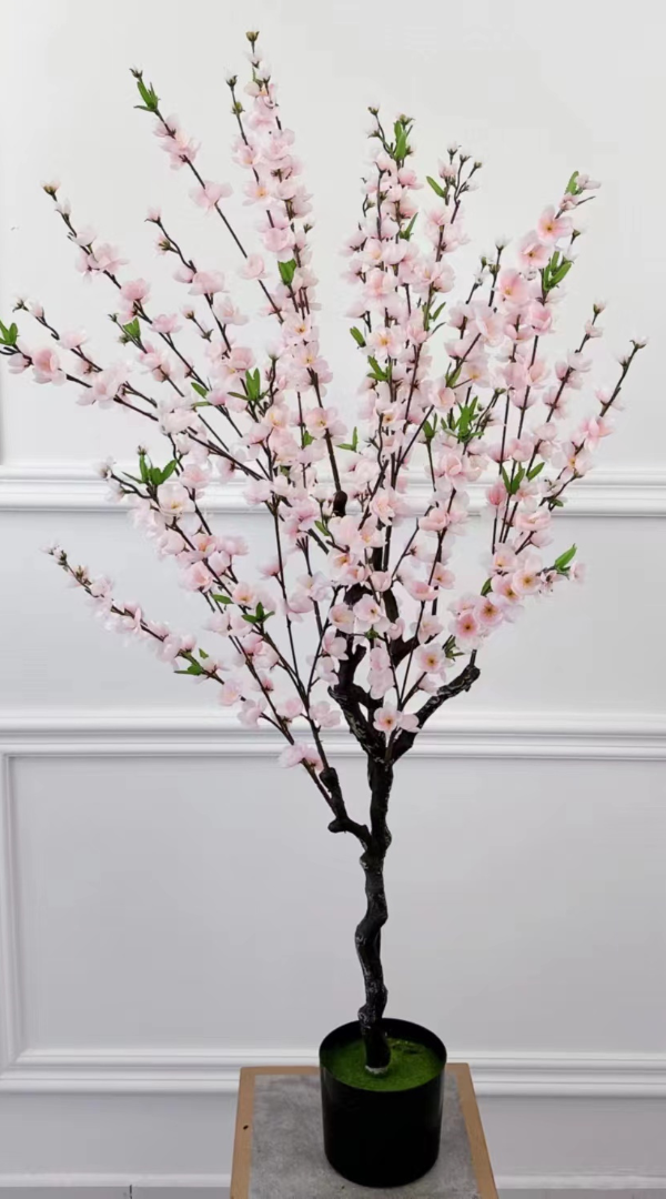 Kunst bloesemboom Merel 125  cm - lichtroze