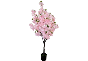 Kunst Kersenbloesem boom 155 cm - Lichtroze