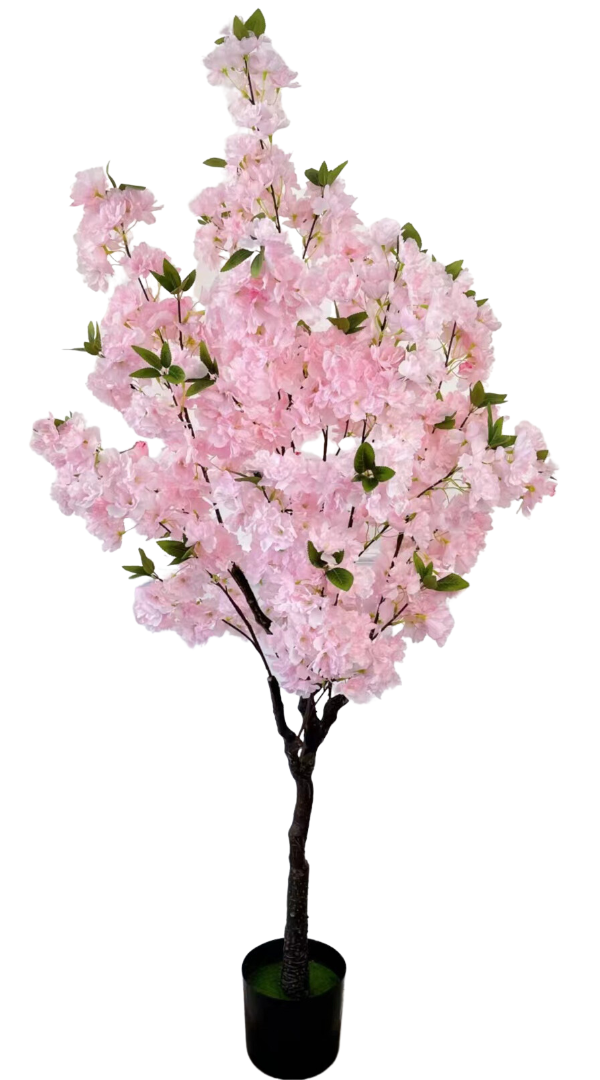 Kunst Kersenbloesem boom 155 cm - Lichtroze