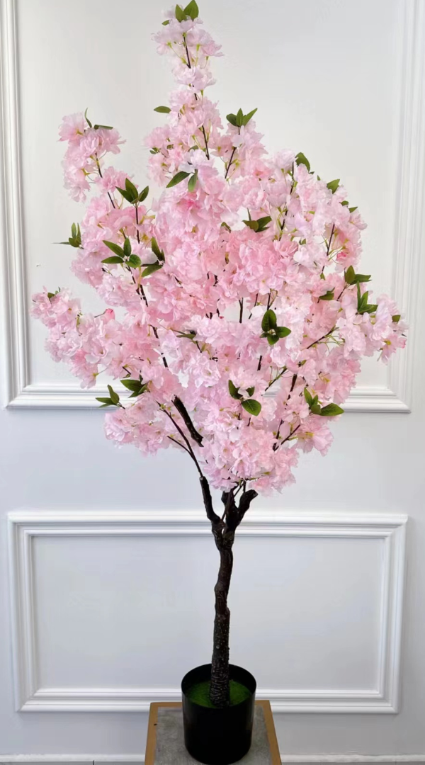 Kunst Kersenbloesem boom 155 cm - Lichtroze