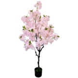 Kunst Kersenbloesem boom 125 cm - Lichtroze