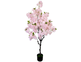 Kunst Kersenbloesem boom 125 cm - Lichtroze