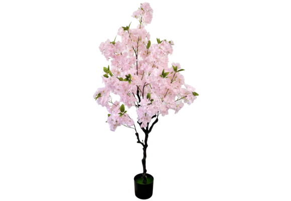 Kunst Kersenbloesem boom 125 cm - Lichtroze
