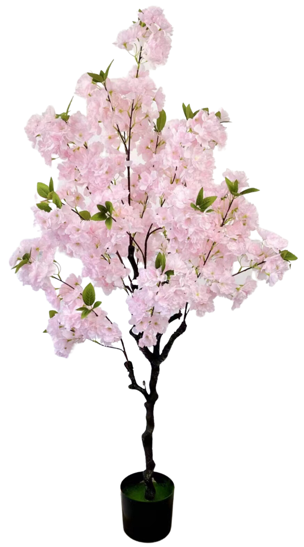 Kunst Kersenbloesem boom 125 cm - Lichtroze