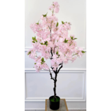 Kunst Kersenbloesem boom 125 cm - Lichtroze